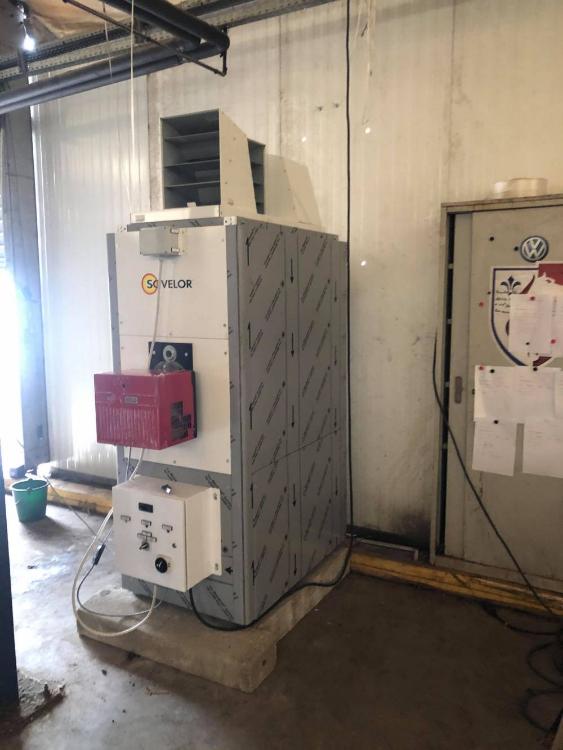 PLOMBERIE _ CHAUFFAGE _Installation générateur d'air chaud - Houplines 